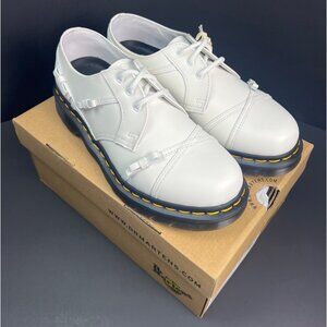 Dr. Martens Womens‎ 1461 Bow Smooth White Leather Oxford Shoes Size 8 US
